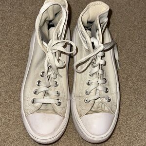 High-Top White Converse Sneakers